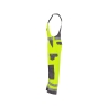 Cotte à bretelles haute visibilité multipoches avec genouillères Jaune fluo/gris ciment coupe longue – Dassy Toulouse