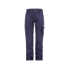Pantalon de travail femme multipoches coupe féminine 245 g/m² Marine – Dassy Liverpool Women