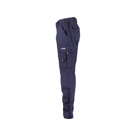 Pantalon de travail femme multipoches coupe féminine 245 g/m² Marine – Dassy Liverpool Women