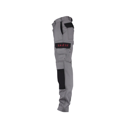 Pantalon de travail multinormes FR antistatique arc électrique Gris graphite/noir – Dassy Lincoln
