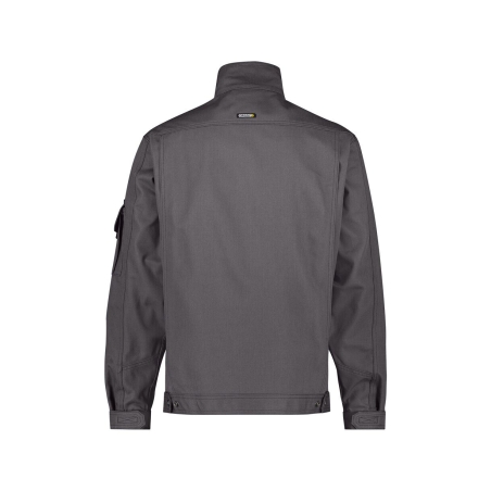 Veste de travail canvas coton-polyester 340 g/m² Gris ciment – Dassy Tulsa