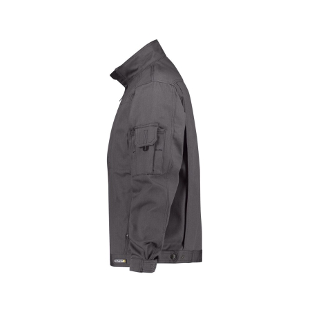 Veste de travail canvas coton-polyester 340 g/m² Gris ciment – Dassy Tulsa