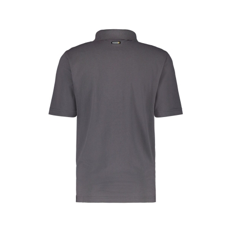 Polo de travail manches courtes 100% coton piqué Gris ciment – Dassy Leon