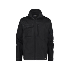 Veste de travail canvas coton-polyester 340 g/m² Noir – Dassy Tulsa