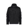 Veste de travail canvas coton-polyester 340 g/m² Noir – Dassy Tulsa