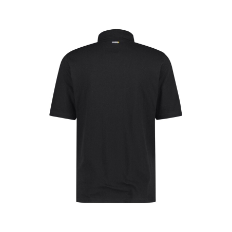 Polo de travail manches courtes 100% coton piqué Noir – Dassy Leon