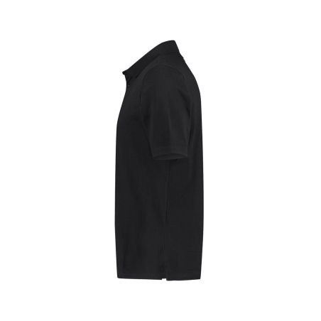 Polo de travail manches courtes 100% coton piqué Noir – Dassy Leon