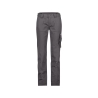 Pantalon de travail femme multipoches coupe féminine 245 g/m² Gris ciment – Dassy Liverpool Women