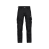 Pantalon de travail coton multipoches avec poches genoux Cordura Noir – Dassy Miami
