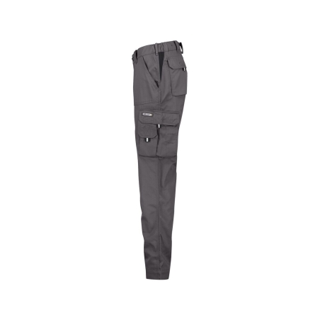 Pantalon de travail femme multipoches coupe féminine 245 g/m² Gris ciment – Dassy Liverpool Women