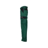 Pantalon de travail bicolore multipoches coupe droite 245 g/m² Vert/noir coupe courte – Dassy Nashville
