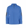 Veste de travail stretch Cordura coupe-vent poches zippées Bleu azur/gris anthracite – Dassy Atom