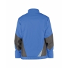 Veste de travail stretch Cordura coupe-vent poches zippées Bleu azur/gris anthracite – Dassy Atom