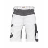 Bermuda de travail stretch multipoches Cordura Blanc/gris anthracite – Dassy Axis