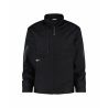 Veste de travail stretch Cordura coupe-vent poches zippées Noir/gris anthracite – Dassy Atom