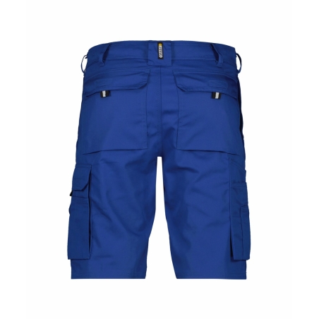 Bermuda de travail multipoches 245 g/m² coupe droite Bleu roi – Dassy Bari