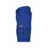 Bermuda de travail multipoches 245 g/m² coupe droite Bleu roi – Dassy Bari