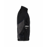 Veste de travail stretch Cordura coupe-vent poches zippées Noir/gris anthracite – Dassy Atom