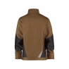 Veste de travail stretch Cordura coupe-vent poches zippées Camel/gris anthracite – Dassy Atom