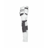 Pantalon de travail stretch multipoches entrejambe long Blanc/gris anthracite – Dassy Flux