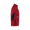 Veste de travail stretch Cordura coupe-vent poches zippées Rouge/noir – Dassy Atom