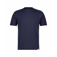 T-shirt de travail antistatique évacuation humidité polyester recyclé Bleu nuit – Dassy Fudji