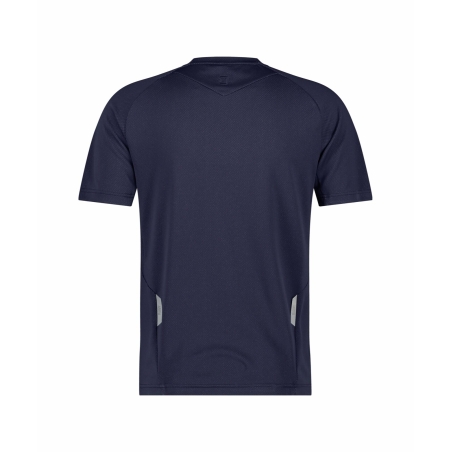 T-shirt de travail antistatique évacuation humidité polyester recyclé Bleu nuit – Dassy Fudji