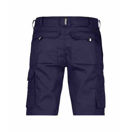 Bermuda de travail multipoches 245 g/m² coupe droite Marine – Dassy Bari