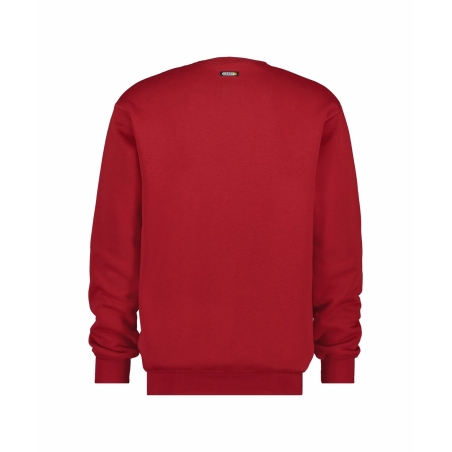 Sweat-shirt de travail col rond manches longues 290 g/m² Rouge – Dassy Lionel