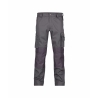 Pantalon de travail multipoches genoux Cordura 300 g/m² Gris ciment coupe longue – Dassy Miami 300