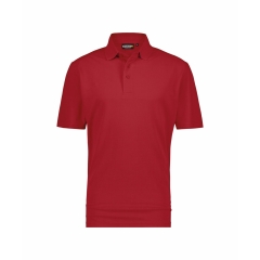 Polo de travail manches courtes 100% coton piqué Rouge – Dassy Leon