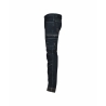 Jean de travail stretch slim fit multipoches renforcé Cordura Bleu jeans/noir coupe longue – Dassy Osaka