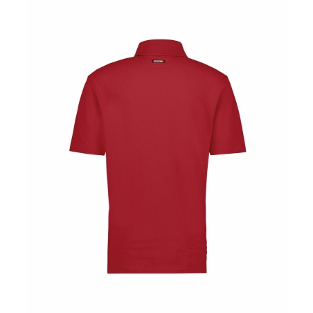 Polo de travail manches courtes 100% coton piqué Rouge – Dassy Leon