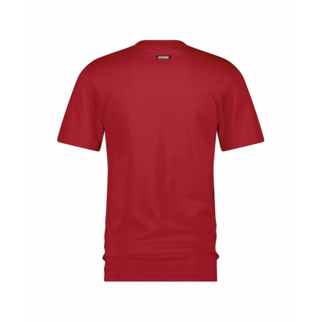 T-shirt manches courtes col rond 180 g/m² coton Rouge – Dassy Oscar