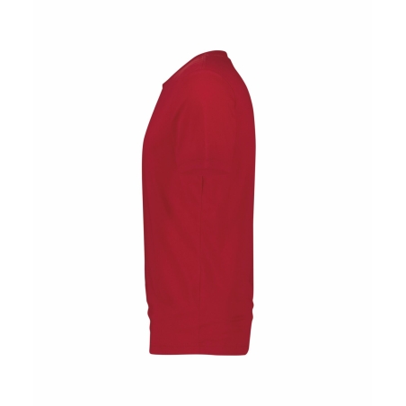 T-shirt manches courtes col rond 180 g/m² coton Rouge – Dassy Oscar