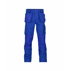 Pantalon de travail multipoches Cordura 300 g/m² Bleu roi coupe courte – Dassy Oxford 300