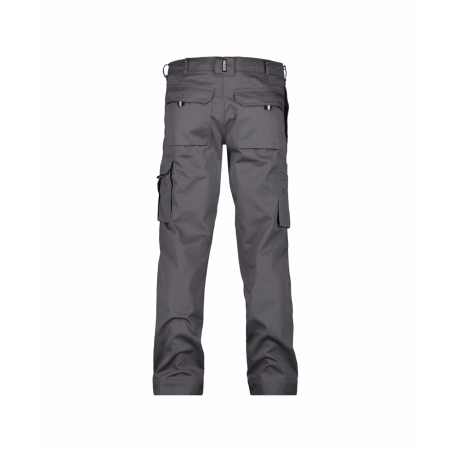 Pantalon de travail coton multipoches avec poches genoux Cordura Gris ciment – Dassy Miami Coton