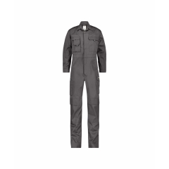 Combinaison de travail coton multipoches avec genouillères Gris ciment – Dassy Nimes