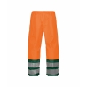 Pantalon haute visibilité imperméable classe 3 EN ISO 20471 Orange fluo/vert – Dassy Sola