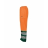 Pantalon haute visibilité imperméable classe 3 EN ISO 20471 Orange fluo/vert – Dassy Sola
