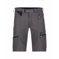 Short de travail stretch multipoches slim fit Gris/noir – Dassy Sparx