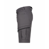 Short de travail stretch multipoches slim fit Gris/noir – Dassy Sparx