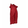Veste softshell triple couche stretch à capuche amovible Rouge carmin – Dassy Tavira