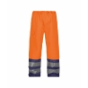Pantalon haute visibilité imperméable classe 3 EN ISO 20471 Orange fluo/marine – Dassy Sola