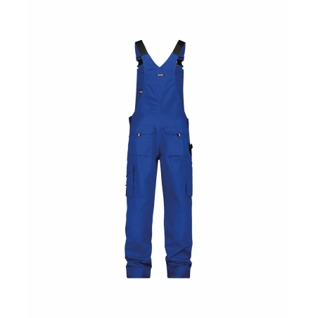 Cotte à bretelles multipoches avec genouillères Cordura 245 g/m² Bleu roi coupe longue – Dassy Ventura