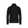 Sweat-shirt de travail femme coupe cintrée coudes Cordura Noir/gris – Dassy Velox Next Women