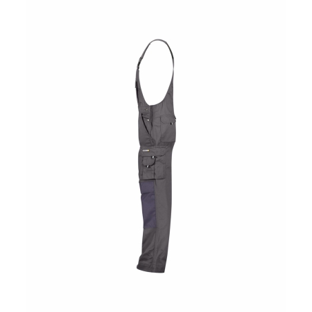 Cotte à bretelles multipoches avec genouillères Cordura 245 g/m² Gris ciment – Dassy Ventura