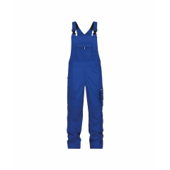 Cotte à bretelles multipoches avec genouillères Cordura 245 g/m² Bleu roi coupe courte – Dassy Ventura