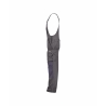 Cotte à bretelles multipoches avec genouillères Cordura 245 g/m² Gris ciment coupe longue – Dassy Ventura