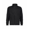 Sweat-shirt de travail zippé coudes renforcés Cordura Noir/gris – Dassy Velox Next